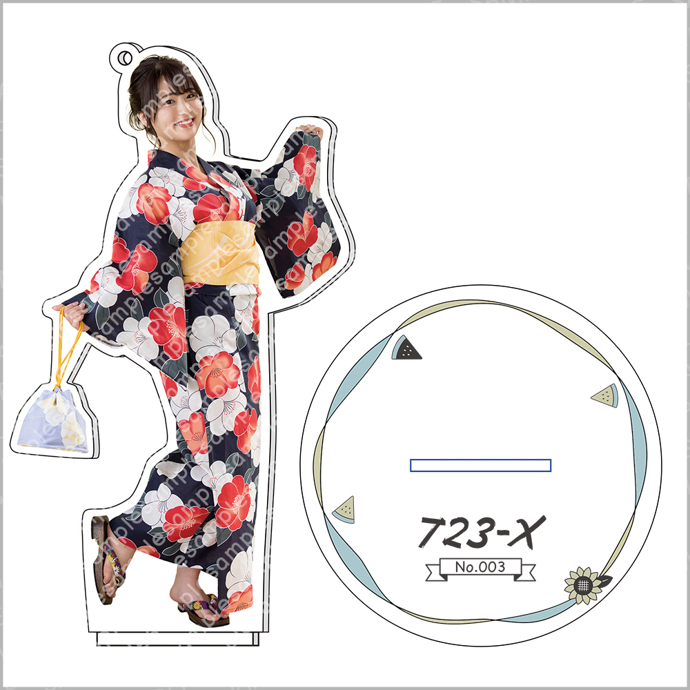 723-X Official Goods Store / アクリルスタンド NO.3